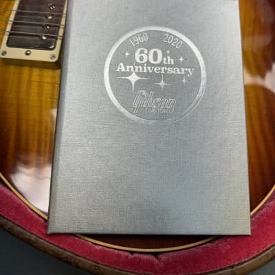 Gibson Custom Shop 60th Anniversary '60 Les Paul Standard Reissue V2 #001797  2020 - Tomato Soup Burst image 16
