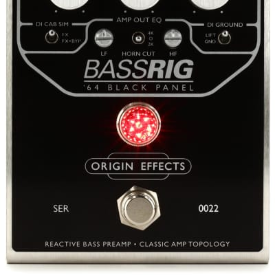 Origin Effects BASSRIG '64 Black Panel | Reverb