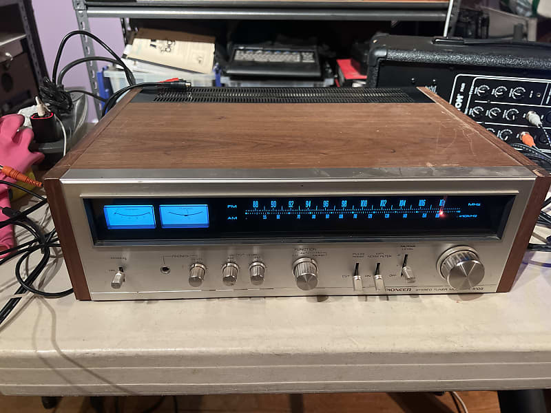 Pioneer Stereo Tuner Model TX9100 Wood Reverb