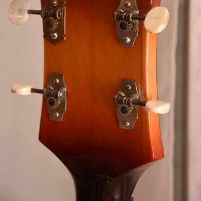 Hüttl Beat Bass Model 802 – 1960s German Vintage Archtop Beatles Bass Guitar / Gitarre image 13