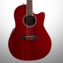 Ovation CS24 Celebrity Standard Acoustic-Electric Guitar, Ruby Red