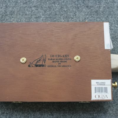 Oliva Melanio Acoustic Cigar Box Ukulele by D-Art Homemade Guitar Co. image 9
