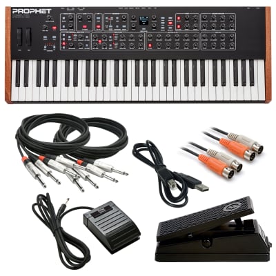 Dave Smith Instruments Sequential Prophet Rev2 8-Voice Synthesizer CABLE KIT image 1