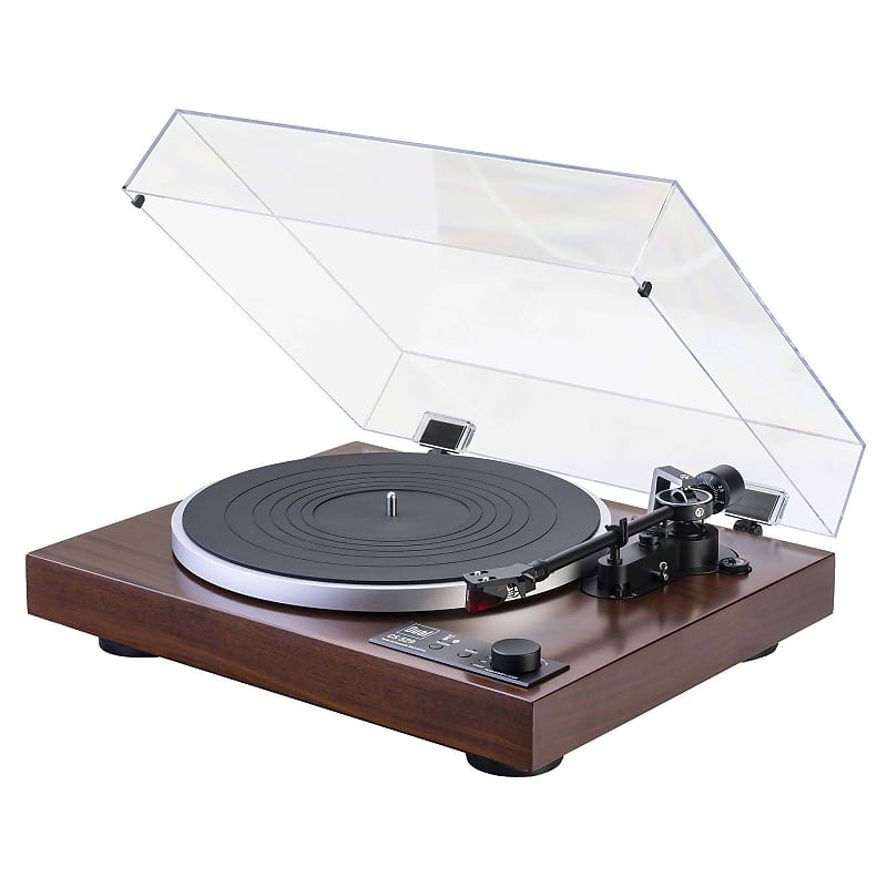 Dual Electronics: CS 529 Fully Automatic Bluetooth Turntable Walnut  			