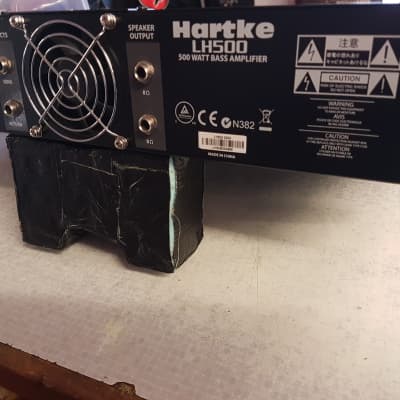 Hartke LH500 500-Watt Bass Amp Head 2008 - Present - Black image 3