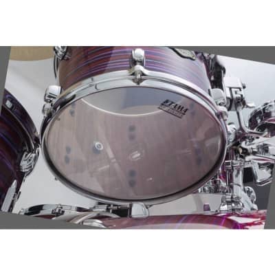 Tama Starclassic Walnut/Birch 5pc Drum Set Lacquer Phantasm Oyster WBS52LSLPO image 4
