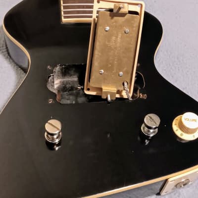 Erlewine Chiquita travel guitar 1980 - Black image 12