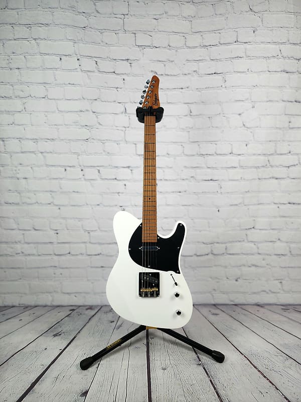 Balaguer Standard Thicket SS 6 String Electric Guitar Gloss White image 1