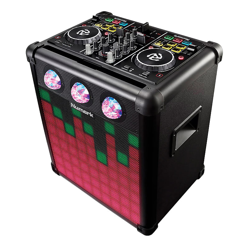 Numark Party Mix Pro DJ Controller with Lights and Speaker image 1