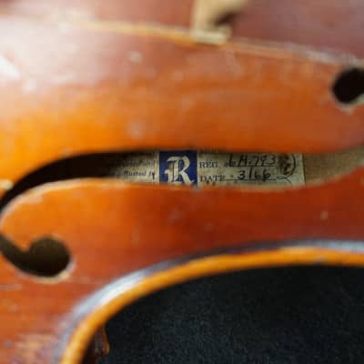 Roth Shop Adjusted E.R. Pfretzschner Hand Made Copy of Antonius Stradivarius 1965 4/4 w/ Case image 8