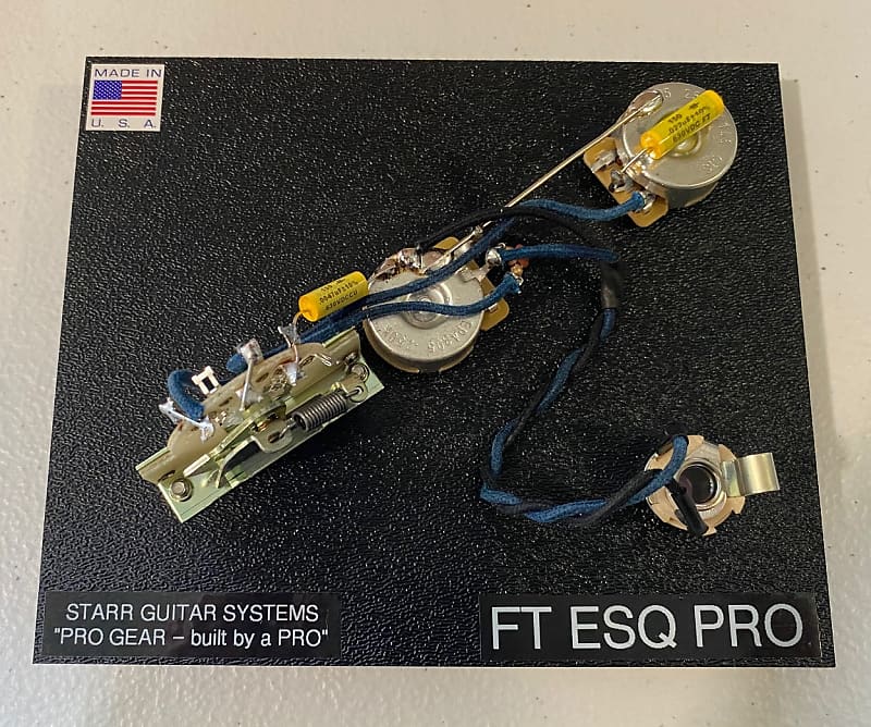 Wiring Harness Upgrade For Fender Telecaster Esquire NEW! CRL Reverb