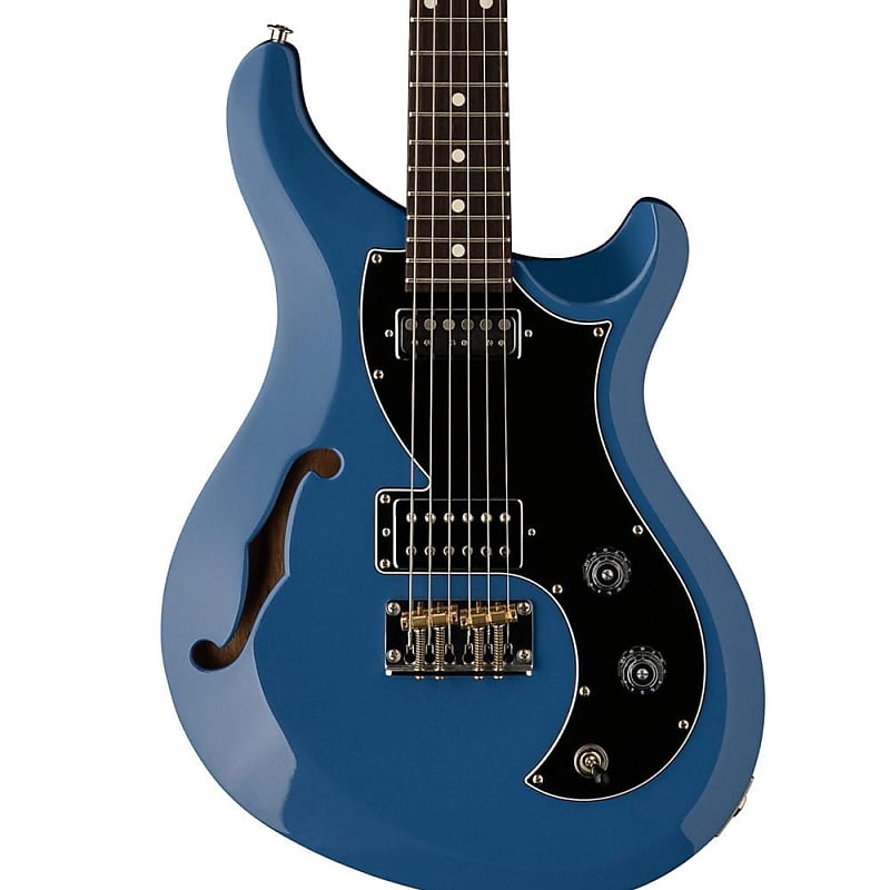 PRS Paul Reed Smith S2 Vela Semi-Hollowbody Electric Guitar (with Gig Bag), Mahi Blue image 1