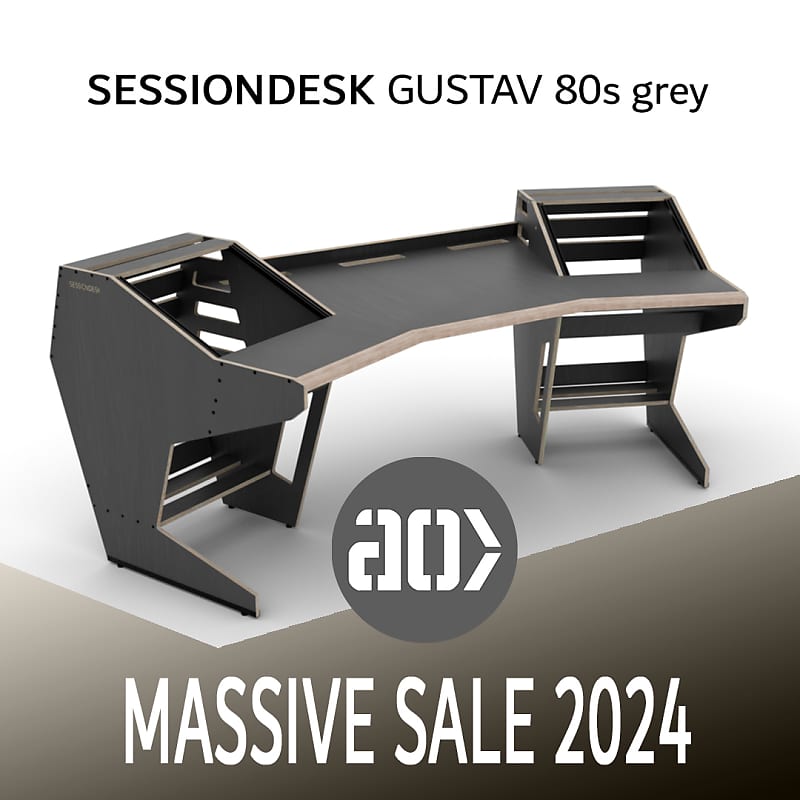Sessiondesk GUSTAV 80s grey (Studiotisch) Neu, OV, (UVP: 1699€) image 1