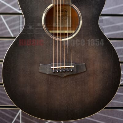 Tanglewood Blackbird TWBB SFCE Super Folk Smokestack Black Electro Acoustic Guitar image 1