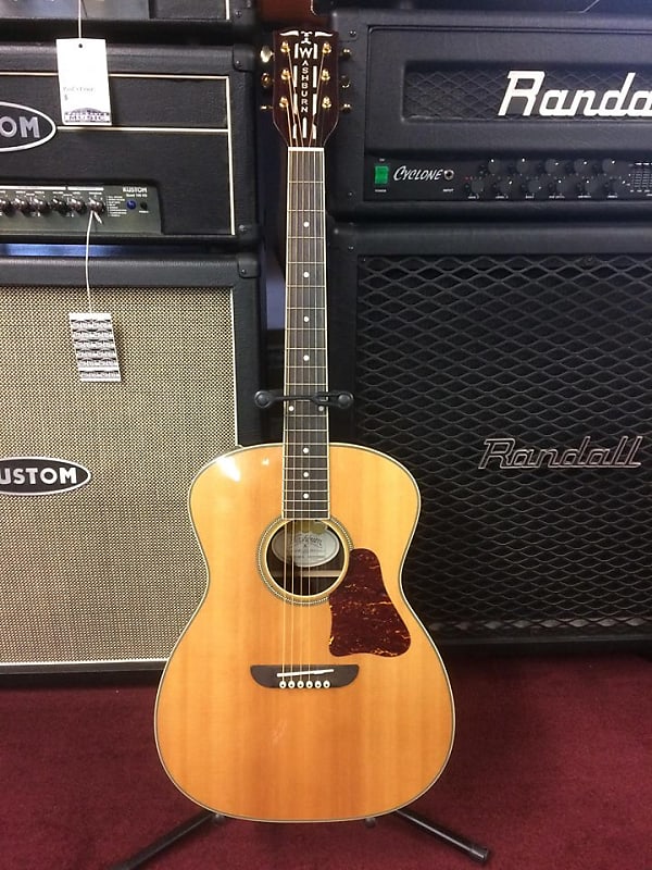 Washburn WSD5240 Warren Haynes Signature Model Acoustic Guitar w/Hard Case - Natural Gloss [ProfRev] image 1