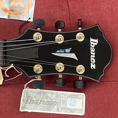 Ibanez Contemporary Archtop AFC155 Hollow Body Electric Guitar 2017 - Jet Blue Burst with Case image 14