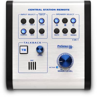 Presonus Central Station Plus Studio Monitoring Interface w/ CSR-1 Remote image 2