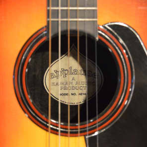 オベーション　applause AE14-1 Applause by Ovation AE14-1 3-Color Sunburst w/ Chip-Board