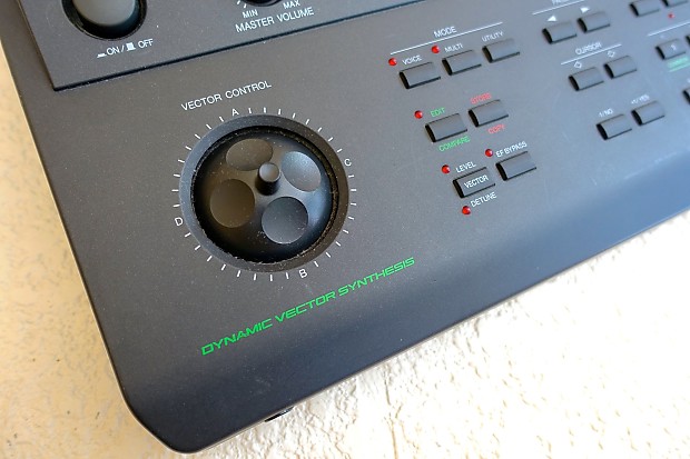 Yamaha TG33 Tone Generator FM Vintage Digital Vector