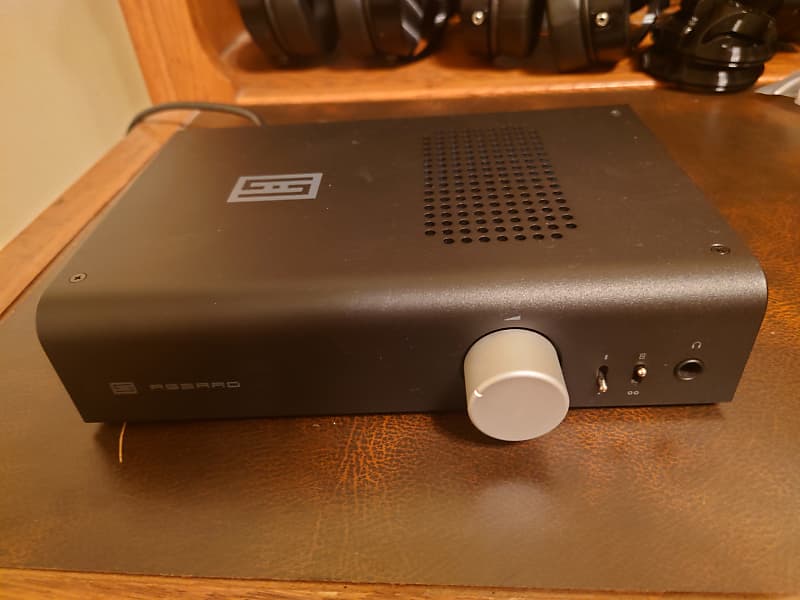 2024通販Schiit Audio Asgard3 ES9028カード付・中古美品 ヘッドフォンアンプ