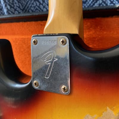Fender Custom Shop 69 Strat Heavy Relic New Old Stock - Sunburst 7.6 pounds image 14