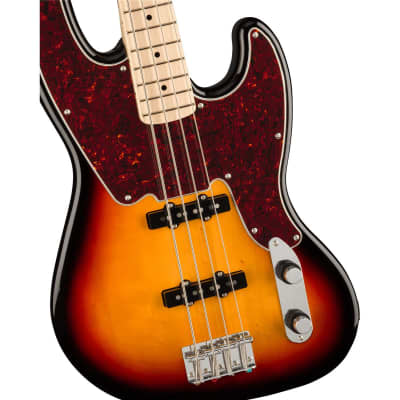 Squier Paranormal Jazz Bass '54 Bass Guitar, 3-Color Sunburst image 8
