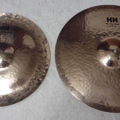 Sabian 15005MPLB HH Low Max Stax Set 12/14" Cymbal Pack - Brilliant image 3