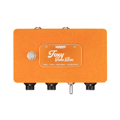 Warm Audio Foxy Tone Box Octave-Up and Fuzz Guitar Effects Pedal image 1
