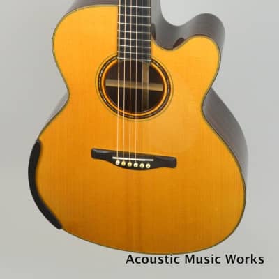 Shanti by Michael Hornick SF Model, Small Jumbo, Cutaway, Sitka, East Indian Rosewood - ON HOLD image 3