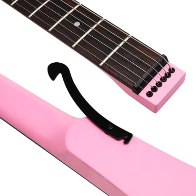 Anygig Travel Guitar Electric AGE SE Pink image 5