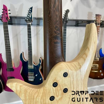 ViK Domineer H7ff "Blood Moon Surf" Multiscale Headless Electric Guitar w/ Case-Blood Moon Surf image 17