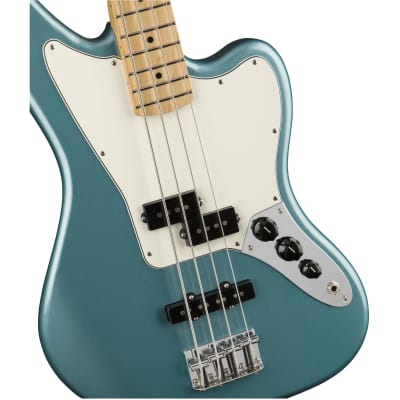 Fender Player Jaguar Bass - Tidepool w/ Maple Fingerboard image 1