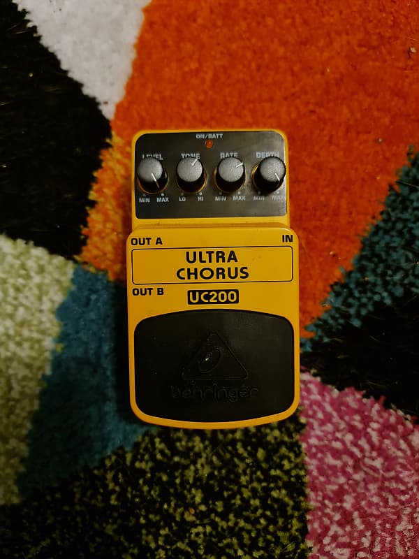 Behringer UC200 Ultra Chorus Pedal 2010s Standard Reverb UK