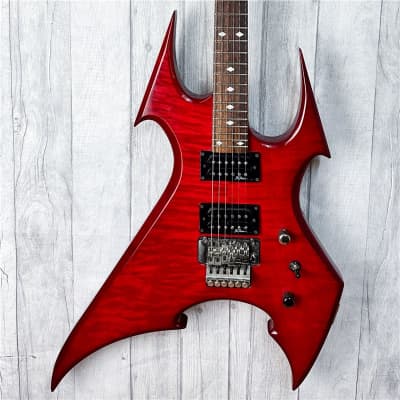 BC Rich NJ Series Beast - Made in Korea - Trans Red, Second-Hand for sale