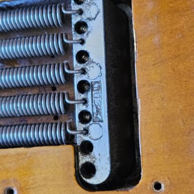 Fender Stratocaster 1959 - wine sunburst image 15
