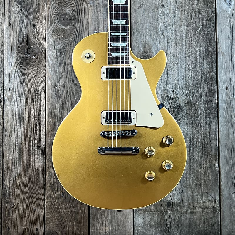 Gibson Les Paul Deluxe Goldtop 1977 - Goldtop image 1