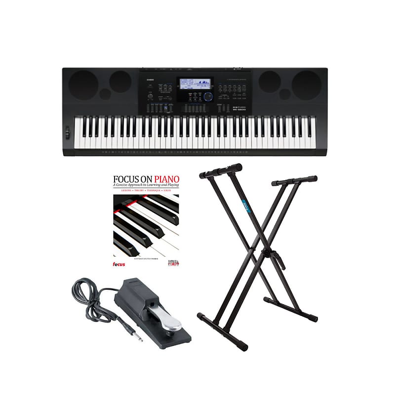 Casio WK-6600 76-Key Workstation Keyboard with Sequencer and