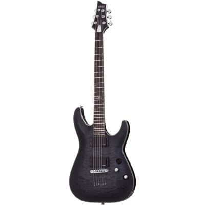 SCHECTER Thinline Type See Thru Black Top See Thru Brown Back [SN 94301]  [11/21] | Reverb Canada