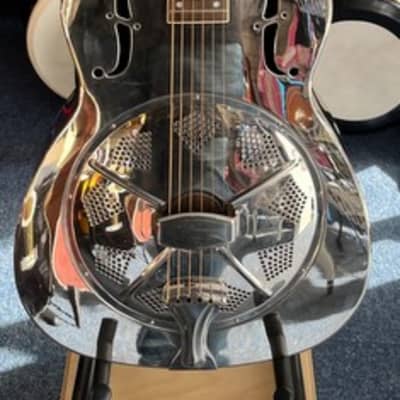 Ashbury AR-46 Resonator Guitar, Single Cone for sale