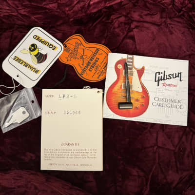 Gibson Les Paul Custom Shop 1958 Reissue R8 2005 - Cherry Sunburst image 16