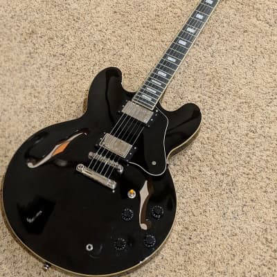 Epiphone Dot ES-335 Pro Ebony | Reverb