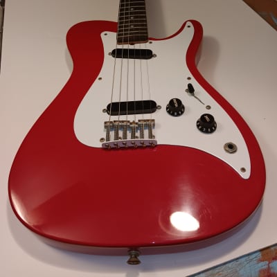 Fender Bullet II with Rosewood Fretboard 1981 - 1982 - Red image 4