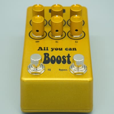 FFX Pedals All you can Boost GOLD // Boost + Overdrive + Equalizer // Free EU Shipping Bild 3