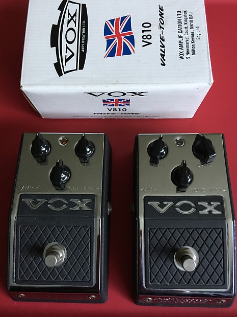 Vox V810 & V830 - Overdrive & Distortion Booster (Pair) | Reverb