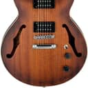 Ibanez Artcore 6 String Semi-Hollow-Body Electric Guitar Right, Tobacco Flat AM53TF
