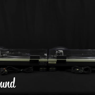 Technics SL-1200 MK3D Silver pair Direct Drive DJ Turntable [Very 