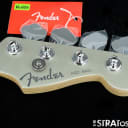Fender American Flea Jazz BASS NECK & TUNERS Maple Inca Silver Compound Radius