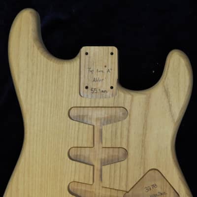 2 Piece Alder Wood Strat Style Stratocaster body - 4lbs 2oz #3278 image 3