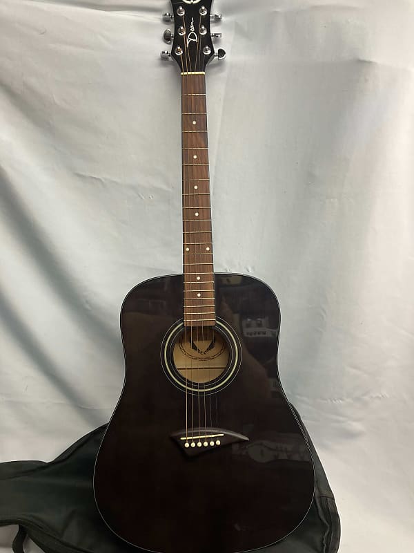 Dean AK48TBK Acoustic Guitar with gig bag image 1