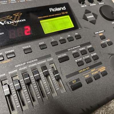 Roland TD-10 V-Drum Percussion Sound Module | Reverb